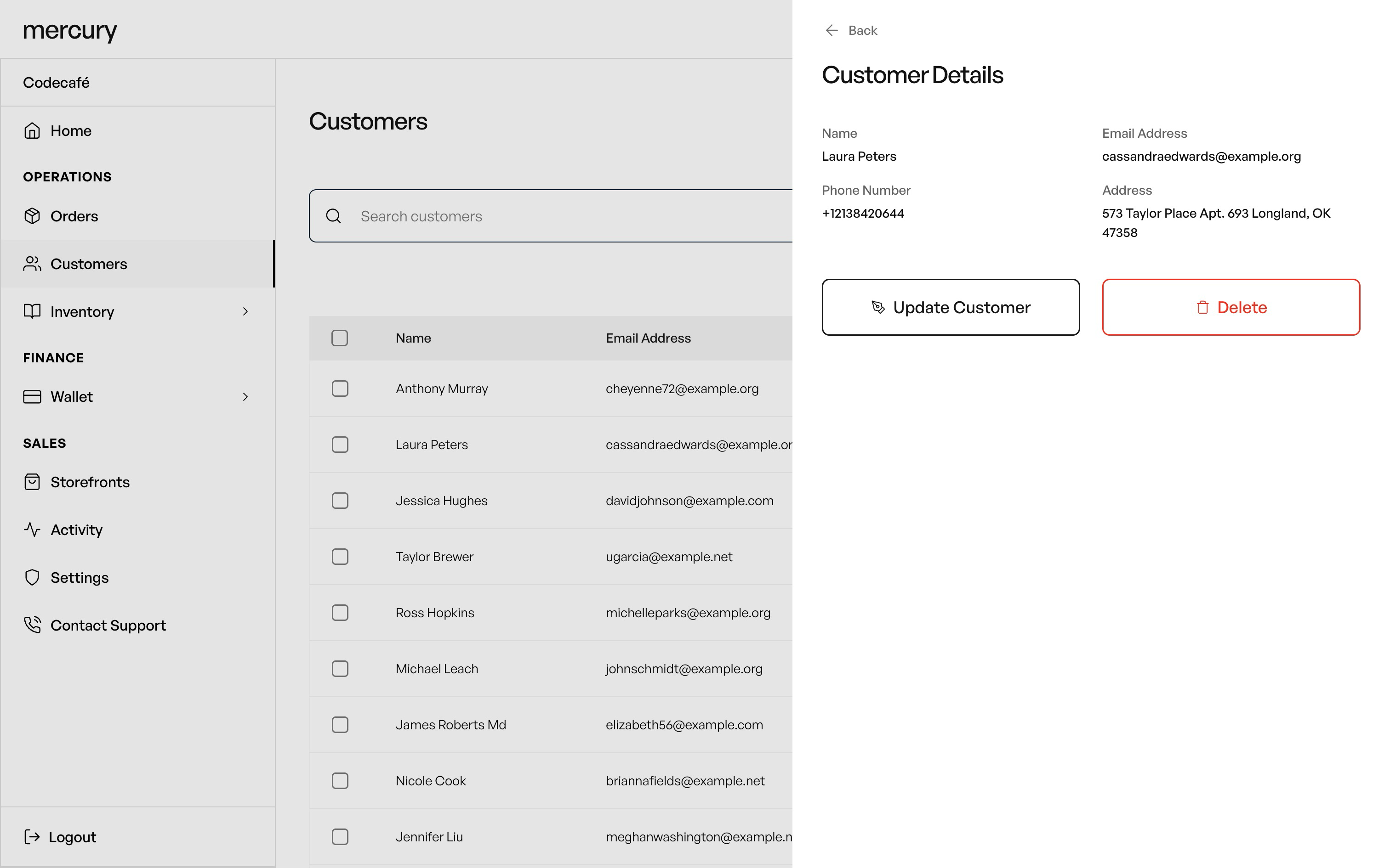 Data visualization dashboard with interactive charts.